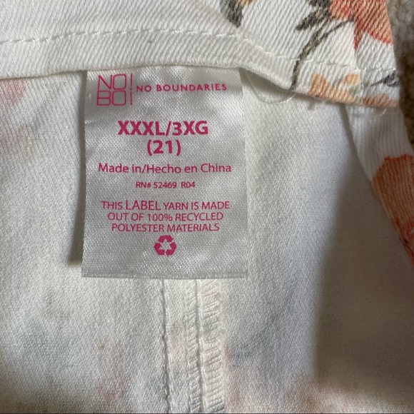 New floral boho pinafore jumper dress size 3x - Picture 8 of 11